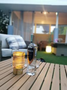 Posezení v ubytování Ház a Tónál Villa Apartman + 29 fotografií