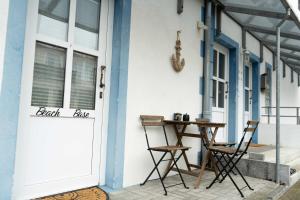 Balkón nebo terasa v ubytování Seebrise Apartments