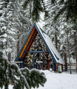 Το Ville Uskoci τον χειμώνα