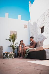 Et opholdsområde på Villa Castillo Lomo Algodones