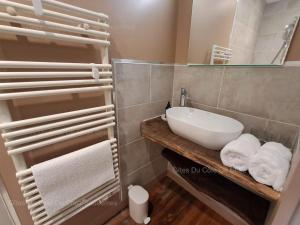 Phòng tắm tại Gîte Du Côté de Chez Souesmes +18 ảnh