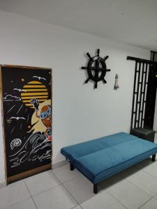 Ένα ή περισσότερα κρεβάτια σε δωμάτιο στο Hospedaje Kaihalulu +25 φωτογραφίες