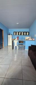 Η κουζίνα ή μικρή κουζίνα στο Casa do ViajanteBr