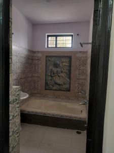 Et badeværelse på Aashiyana villa