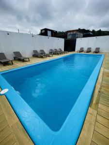 Bazén v ubytování forest house - Cabaña para 4 nebo v jeho okolí