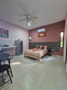 Χώρος καθιστικού στο Quiet ground floor apartment 1