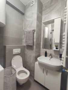 Koupelna v ubytování Gray Heaven Retreat