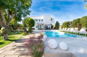 Swimmingpoolen hos eller tæt på Finca can Miquel i Xisca