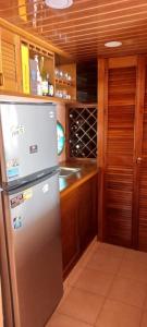 Køkken eller tekøkken på Apartamento en Rodadero - Playa Salguero - frente al mar