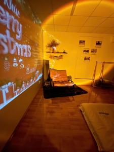 Χώρος καθιστικού στο Lullaby Homestay