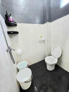 Koupelna v ubytování Winters Crib