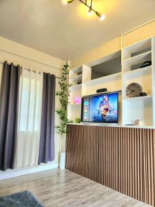 TV a/nebo společenská místnost v ubytování Winters Crib