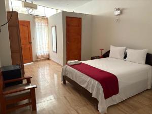 Ένα ή περισσότερα κρεβάτια σε δωμάτιο στο Comfort Guest