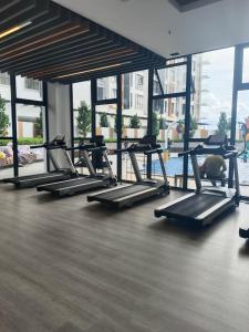 Fitnesscentret og/eller fitnessfaciliteterne på K-Avenue Mumui's Homestay