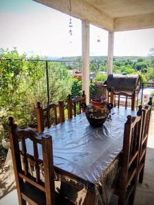 Balkón nebo terasa v ubytování ENCANTO SERRANO