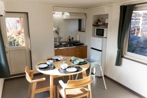 Η κουζίνα ή μικρή κουζίνα στο Toya Tiny Cabin 洞爺タイニーキャビン