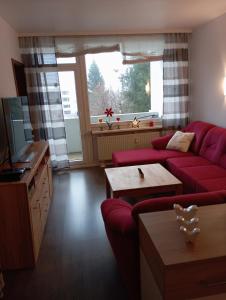 Χώρος καθιστικού στο Räuberhöhle