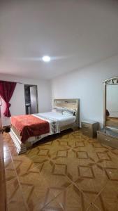 Postel nebo postele na pokoji v ubytování Casa En Santa Marta