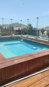 Πισίνα στο ή κοντά στο Cerro Azul Alojamiento