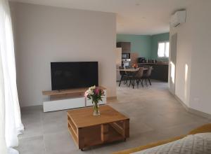 Et tv og/eller underholdning på Villa Lisa