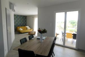 Et opholdsområde på Villa Lisa