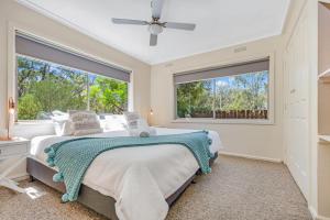 Ένα ή περισσότερα κρεβάτια σε δωμάτιο στο Echuca 265 - Echuca Holiday Homes