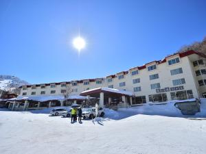 Το Kumanoyu Hotel τον χειμώνα