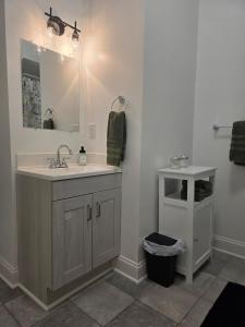 Ванная комната в Relaxing Downtown 1 Bed, Dog Friendly Apartment with Deck, Dog Exercise Area
