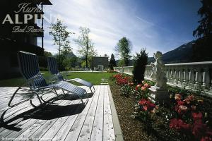 Zahrada ubytování Hotel Alpina