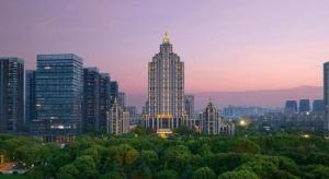 Γενική άποψη της πόλης Tongxiang ή θέα της πόλης από  αυτό το ξενοδοχείο