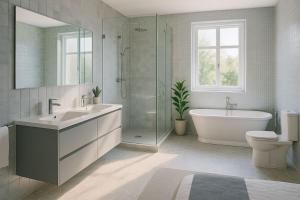 Un baño de Samana Suite