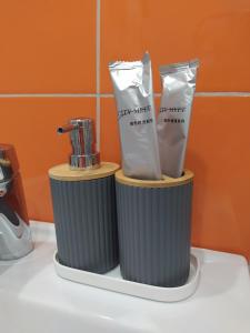 Billede fra billedgalleriet på Уютная однокомнатная квартира в тихом районе i Pavlodar