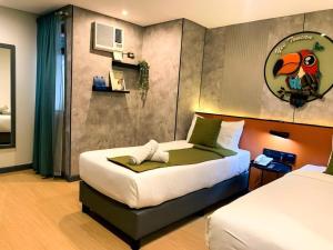 Кровать или кровати в номере Tuscany Basic Urban Stay