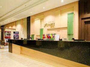 Vstupní hala nebo recepce v ubytování Alvarez Hotel