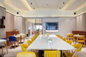 Χώρος καθιστικού στο GreenTree Inn Shanghai National Convention and Exhibition Center Huaxiang Road