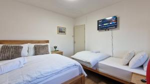 Postel nebo postele na pokoji v ubytování Nice Living Serviced Accommodations Birmingham 2