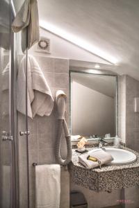 Koupelna v ubytování Hotel Villa Giulia