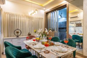 Posezení v ubytování Casa Swarg