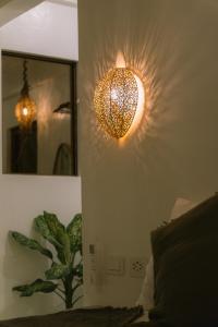 Χώρος καθιστικού στο SAMPA El Nido