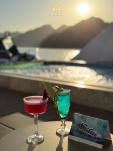 Φυσικό τοπίο κοντά σε αυτό το πλωτό κατάλυμα