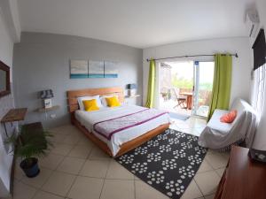 Postel nebo postele na pokoji v ubytování Surf house holidays