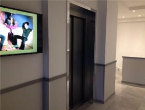 TV a/nebo společenská místnost v ubytování Hotel Villa Giulia
