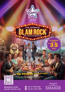 ein Poster für die ultimative Muschel-Dinnerparty in der Unterkunft Fame Hotel Gading Serpong in Serpong