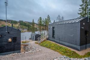 Bygningen som villaen ligger i