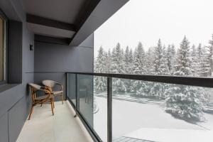 Bakuriani Inn v zimě