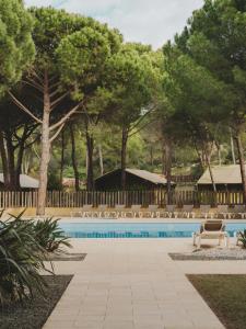 Swimmingpoolen hos eller tæt på wecamp L'Escala Punta Milà