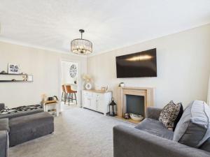 Μια τηλεόραση ή/και κέντρο ψυχαγωγίας στο The Haven Holiday Home