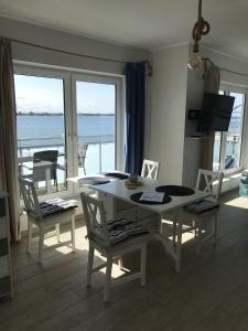 Posezení v ubytování Strandhaus-Appartment-Rauchschwalbe