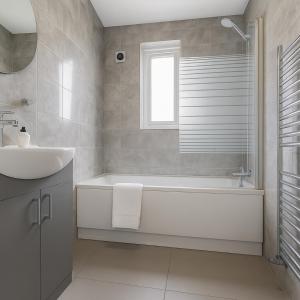 Ένα μπάνιο στο Elegant & Modern Flat in Wimbledon