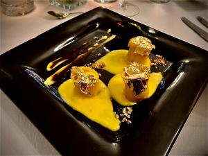 Comida en la estancia rural o alrededores